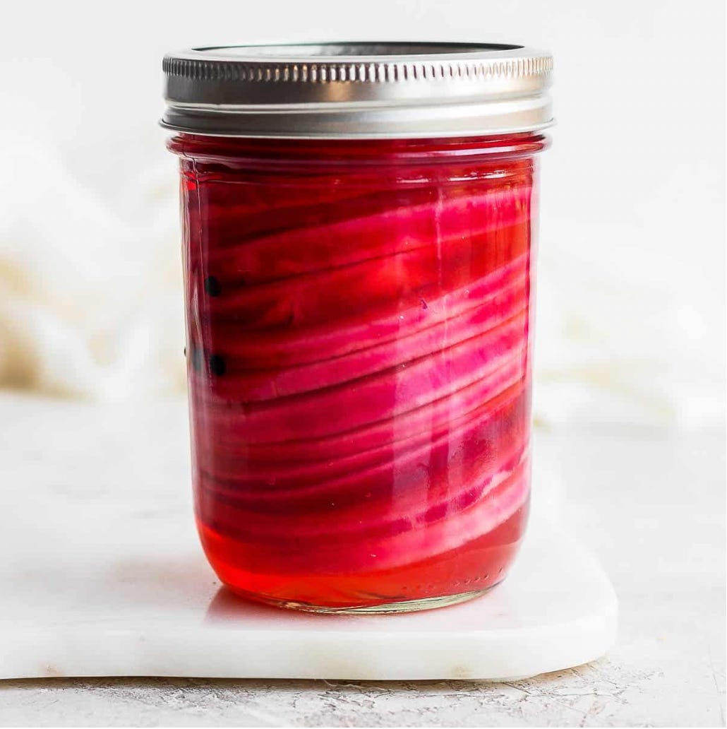 Quick Pickled Red Onions 