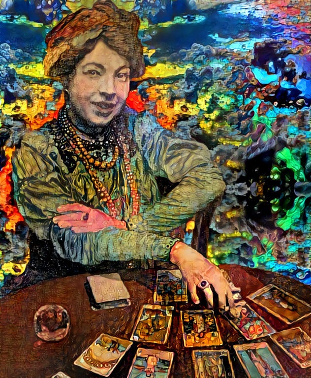 Pamela Colman Smith's Eyes Within - Art of Darkness