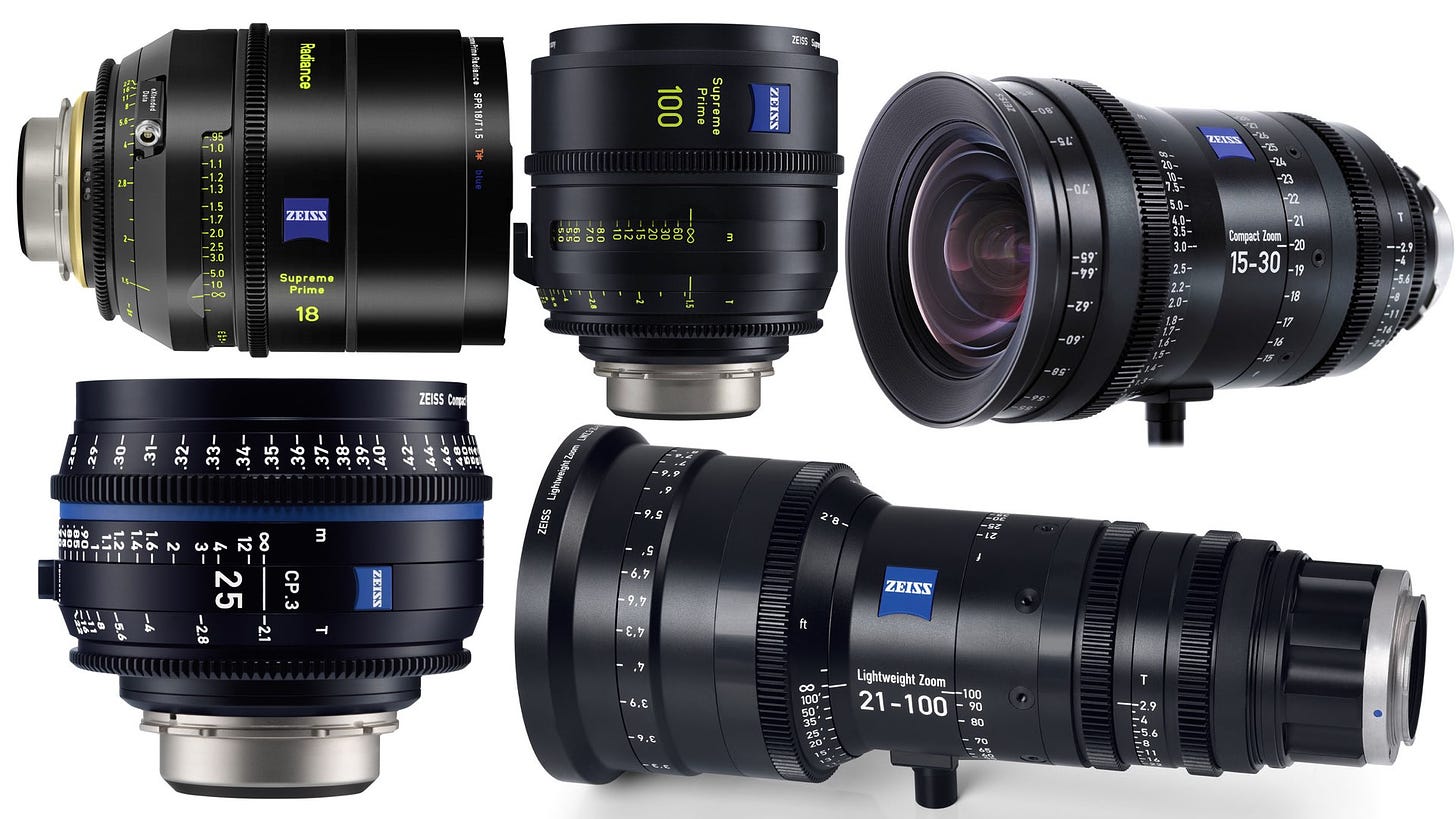 Cinema Lenses: ZEISS- From Flagship Supreme Prime Radiance to Lightweight  Zoom LWZ.3 - Y.M.Cinema Magazine