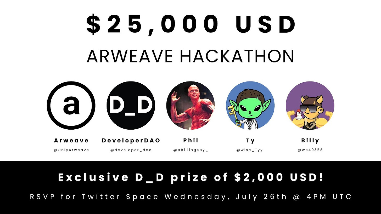 Arweave Hackathon
