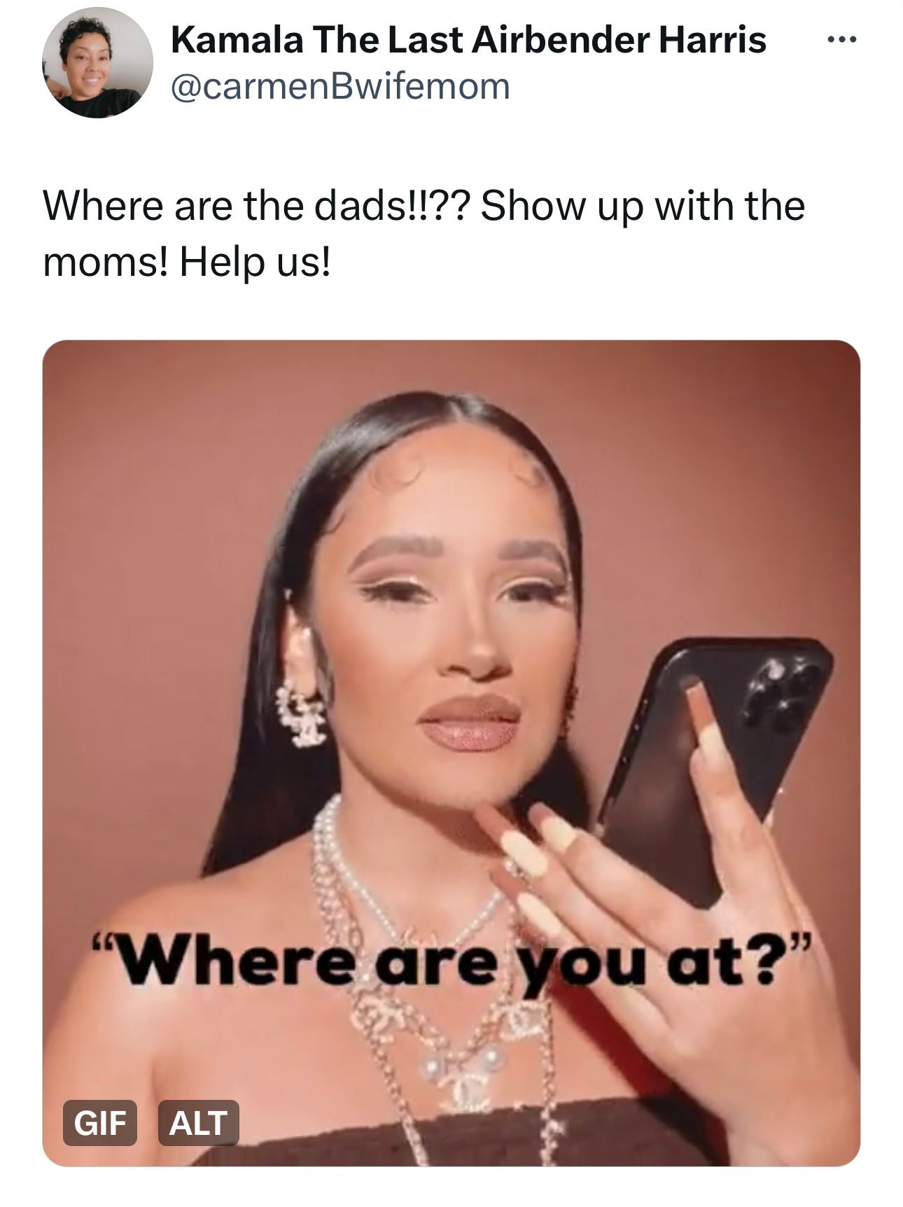 Where are you at, dads? 