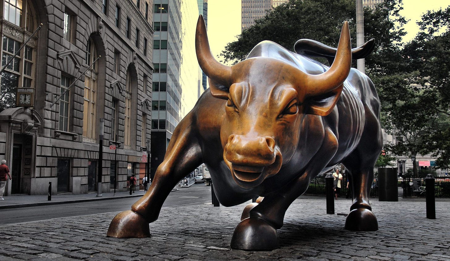 Tourists Love to Rub the Bronze Balls of Wall Street's Charging Bull  Statue. Why? - Atlas Obscura