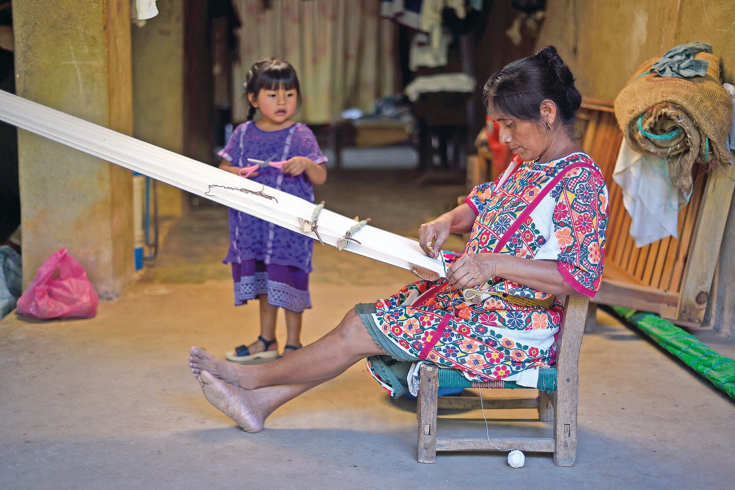 Telar de cintura. Al rescate de una tradición prehispánica | El Universal