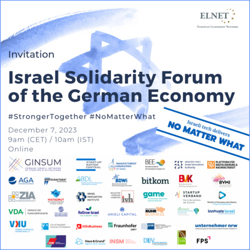 Israel Solidarity Forum of the German Economy