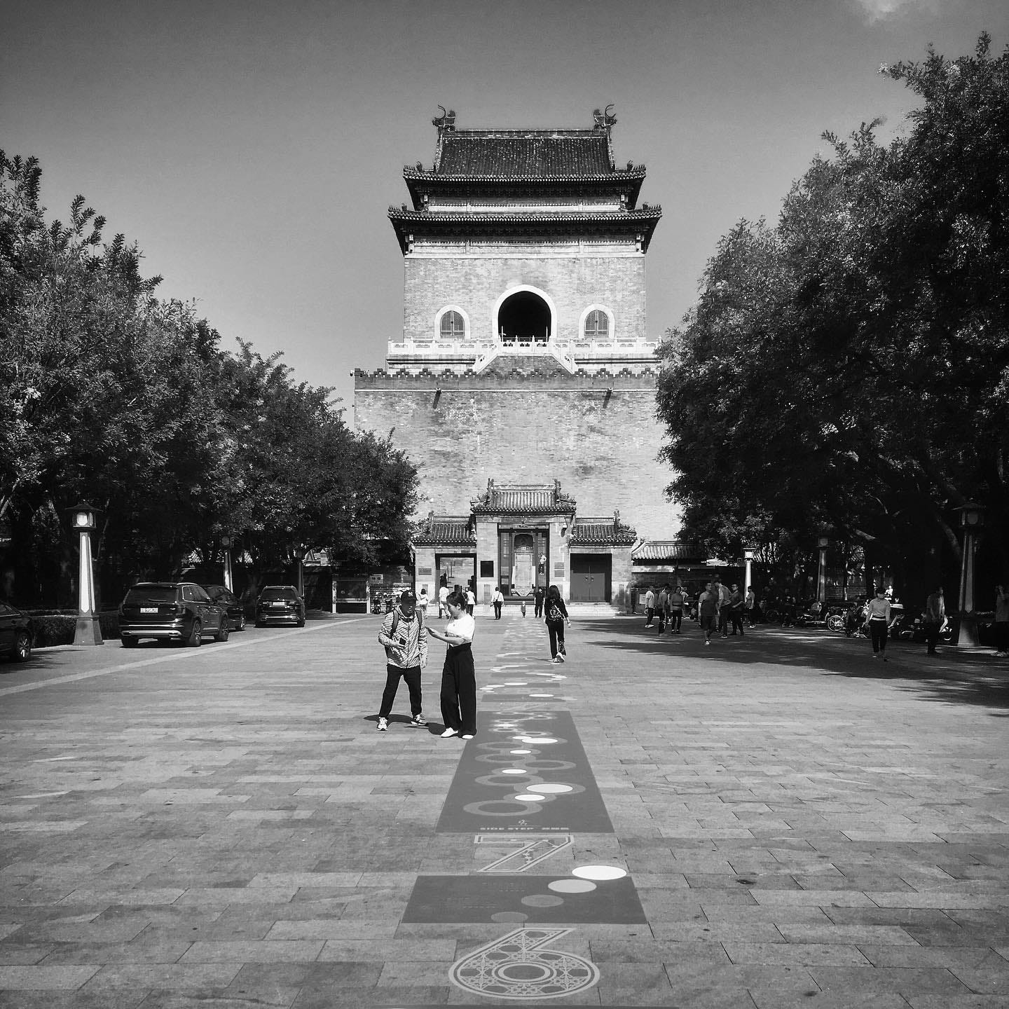 Bell Tower in Beijing.