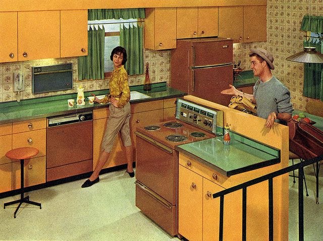 Retro Hotpoint Appliance Ad - 1960