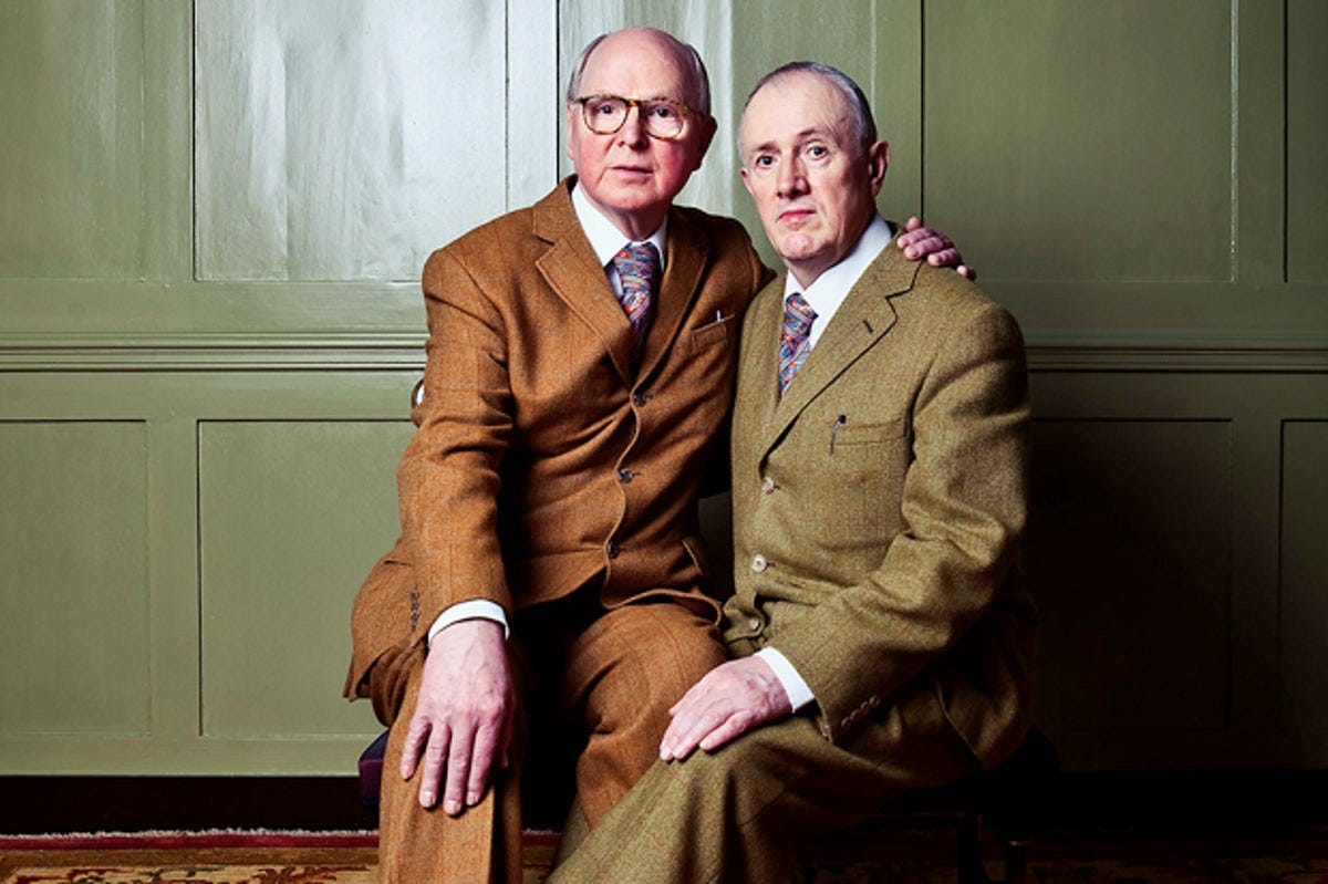 We'd rather side with the bankers than some vegan protester twit on  benefits', say Gilbert and George | London Evening Standard | Evening  Standard