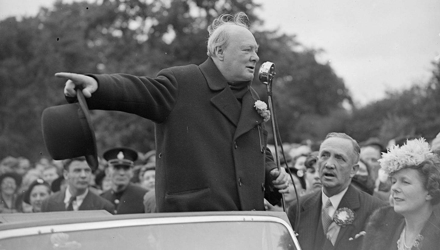 Winston Churchill's Way With Words : NPR
