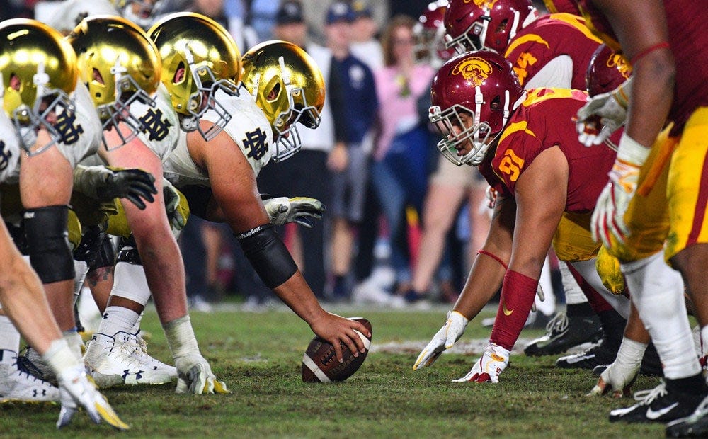 Counting Down The 2021 Notre Dame Football Schedule: #4 USC // UHND.com