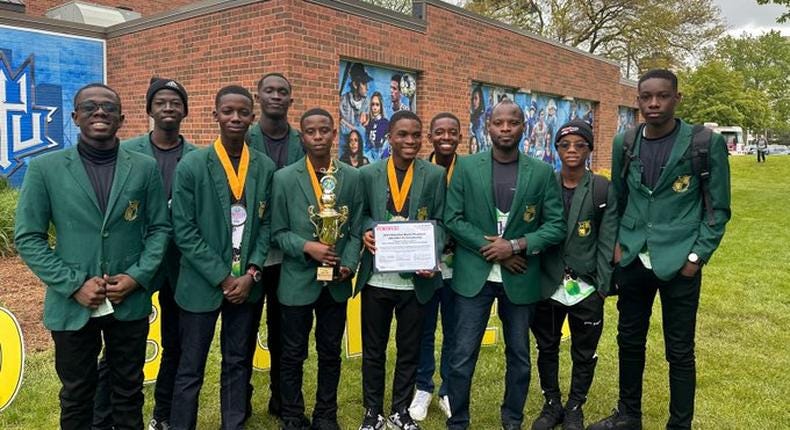 Prempeh College wins Unknown Mission Challenge at 2024 World Robotics Olympiad