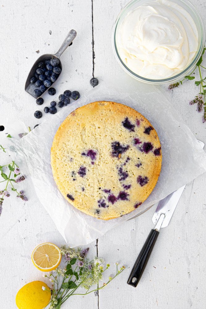 Baking with Blueberries