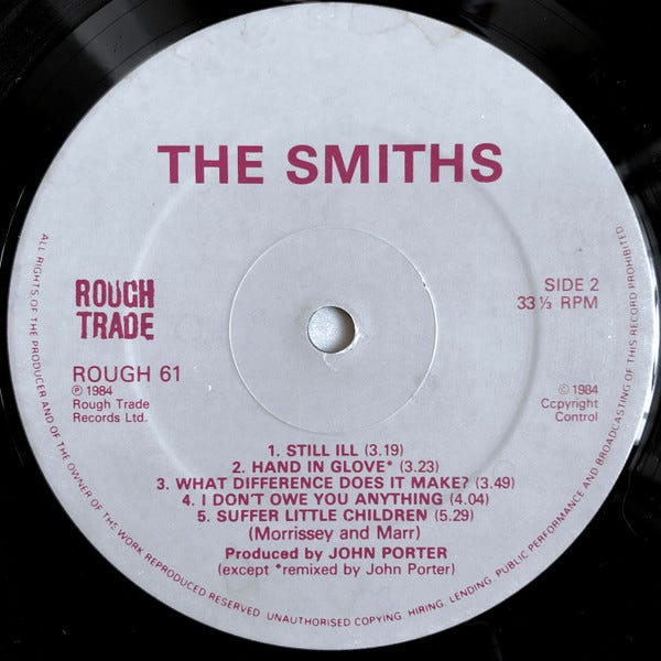 The Smiths, Secondary, 4 of 7