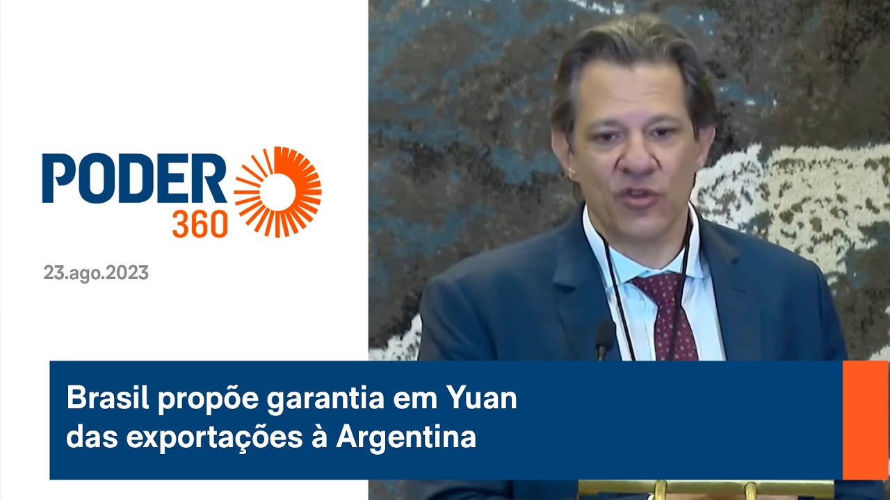 Brasil propõe garantia em Yuan das exportações à Argentina - YouTube