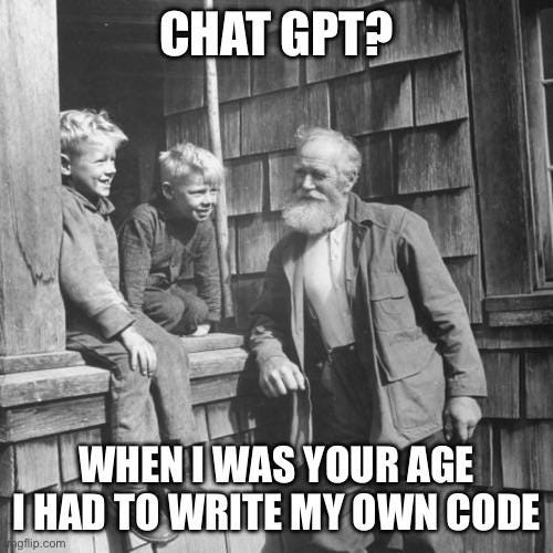 The future we have to look forward to with Chat GPT. : r/ProgrammerHumor