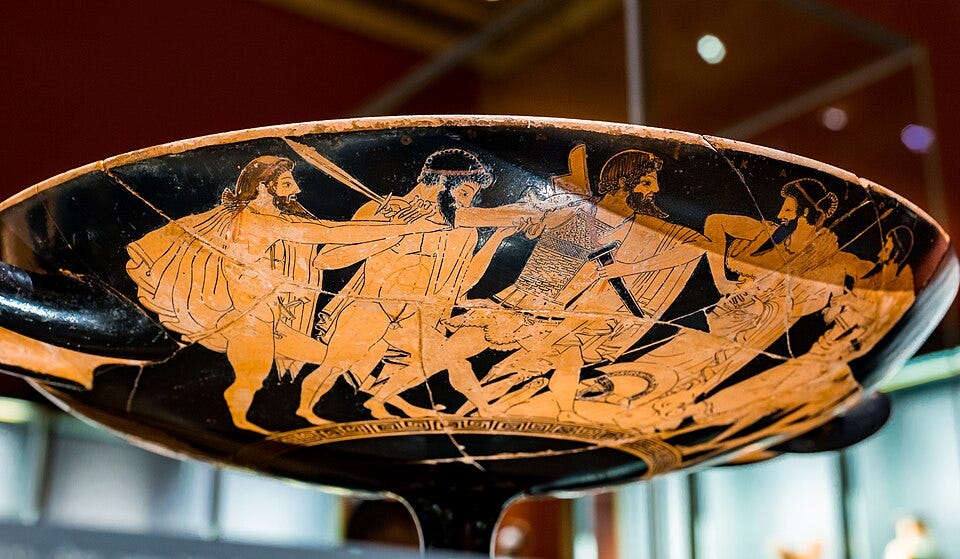 File:Douris - ARV 429 26 - the arms of Achilles - Wien KHM AS IV 3695 - 06.jpg