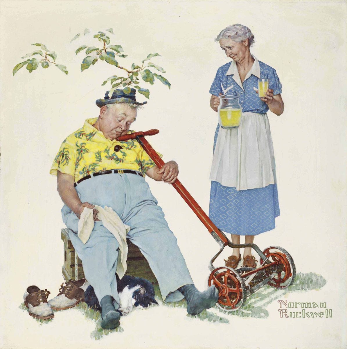 Norman Rockwell (1894-1978) | Norman rockwell paintings, Norman rockwell art, Norman rockwell