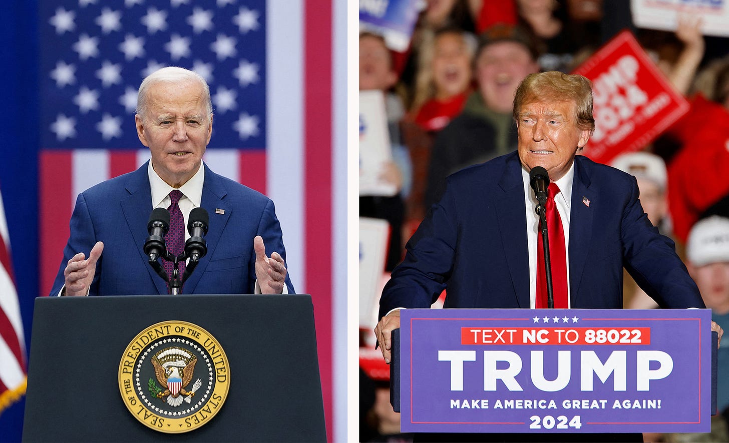 Biden, Trump clinch nominations, kicking off bruising presidential rematch  | Reuters