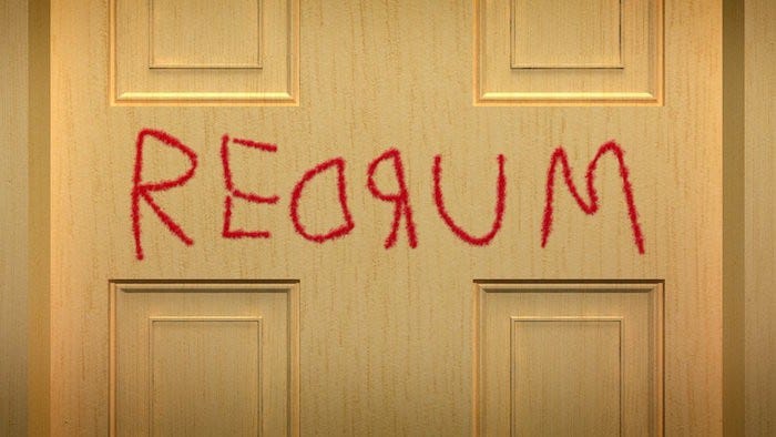 Daily Dialogue — August 12, 2017. “Redrum.” | by Scott Myers | Go Into The  Story