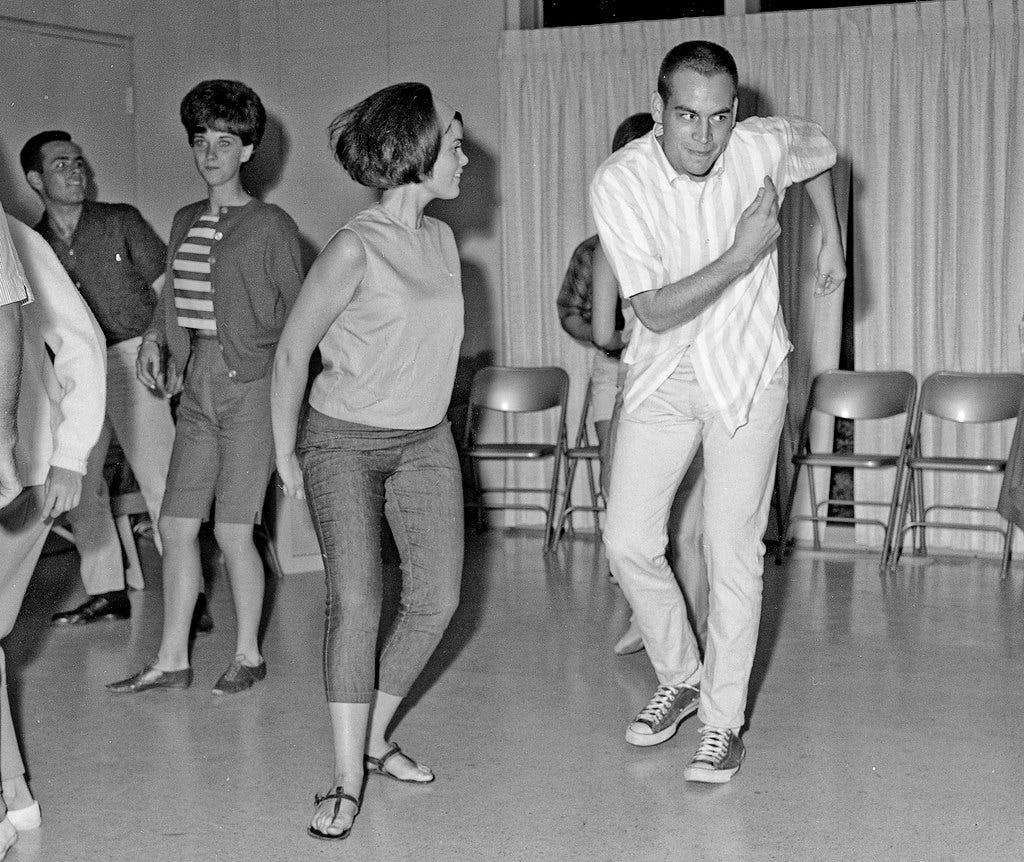 Dance party social, Oct 1st, 1964, Fresno State College | Flickr