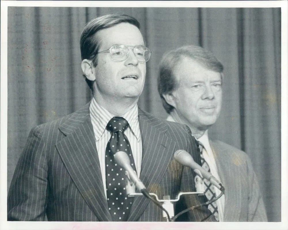 1976 President Jimmy Carter With Adviser Ted Sorensen Press Photo | eBay