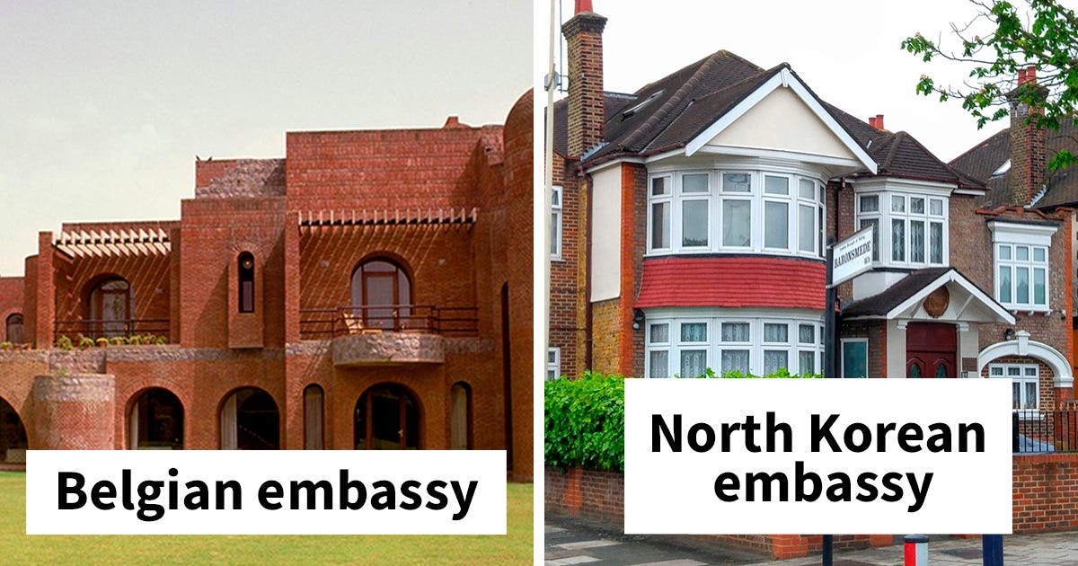 30 Amazing Embassies Around The World | Bored Panda