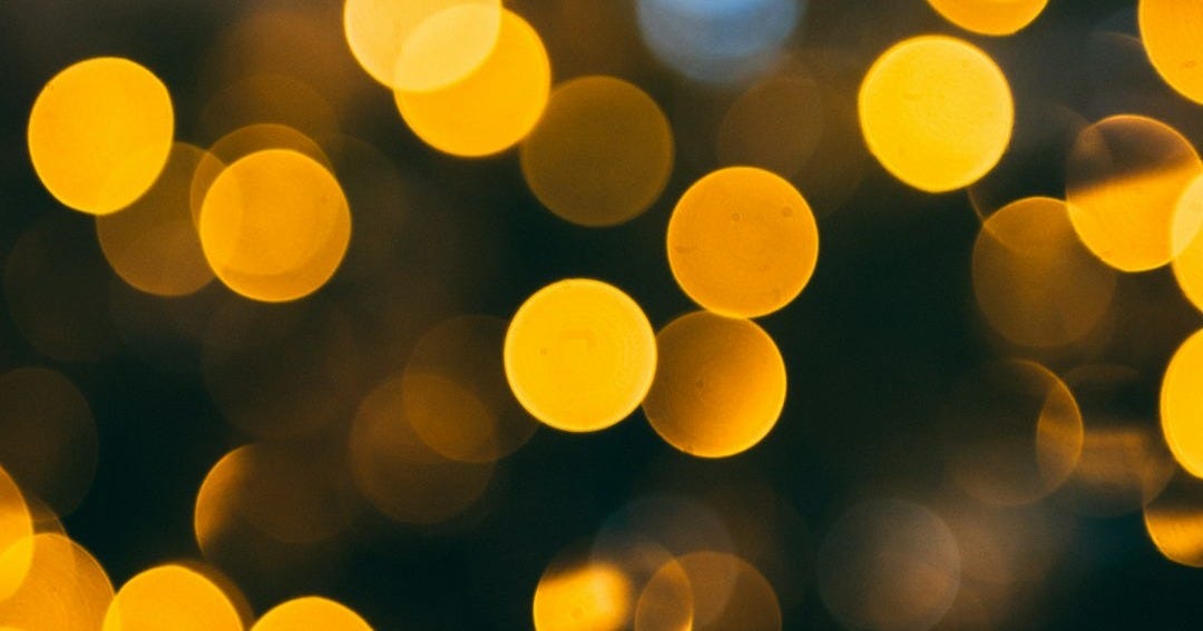 Bokeh photography of yellow lights