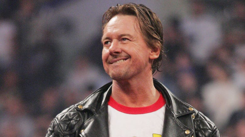 Roddy Piper standing in the ring