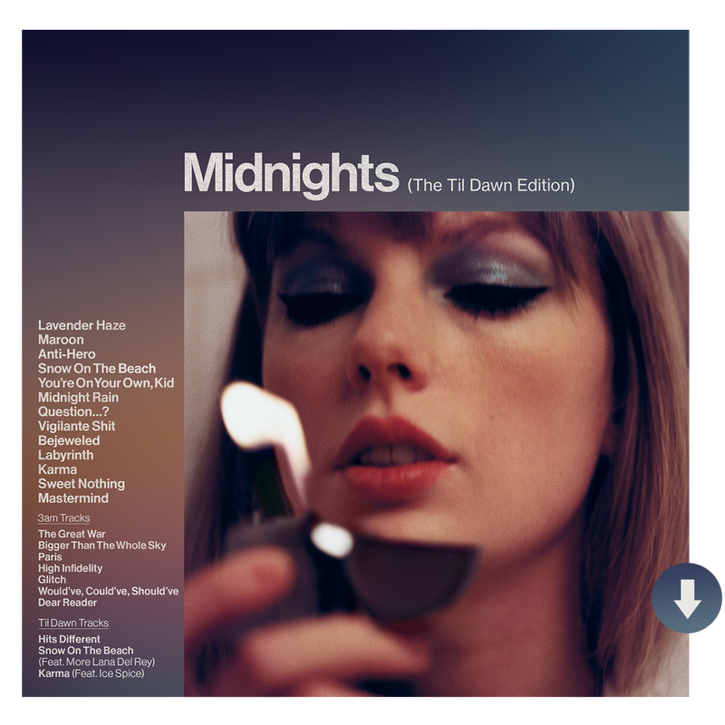 Midnights (The Til Dawn Edition) Digital Album – Taylor Swift Official Store