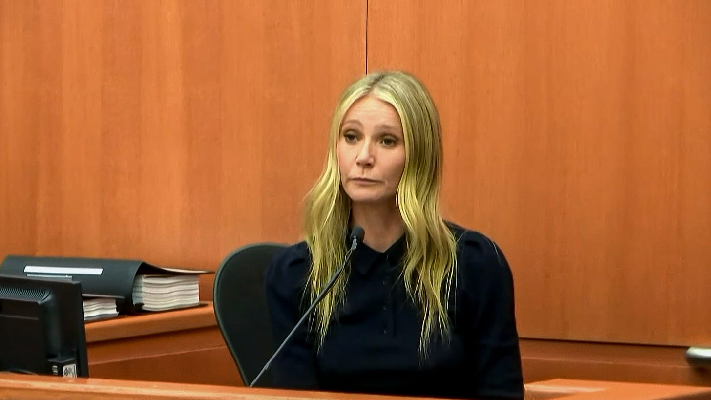 Gwyneth Paltrow ski crash trial: Paltrow testifies that the accident wasn't  her fault