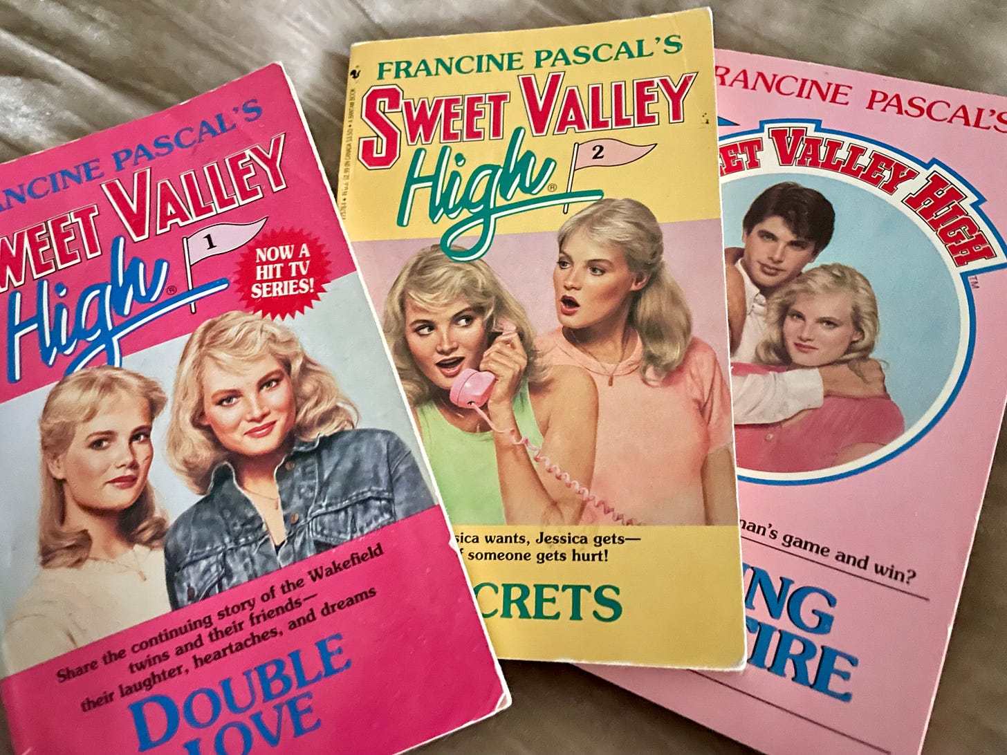 first 3 books of Sweet Valley High
