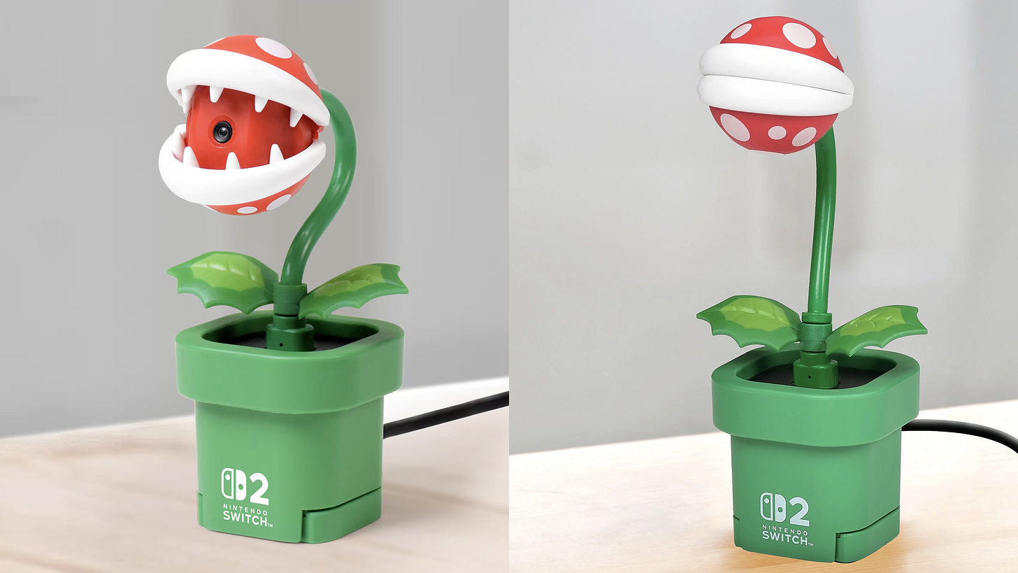 Piranha Plant USB Camera