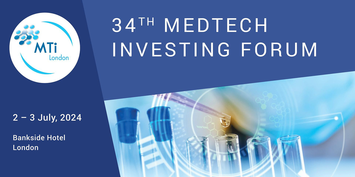 Medtech Investing Europe Conference