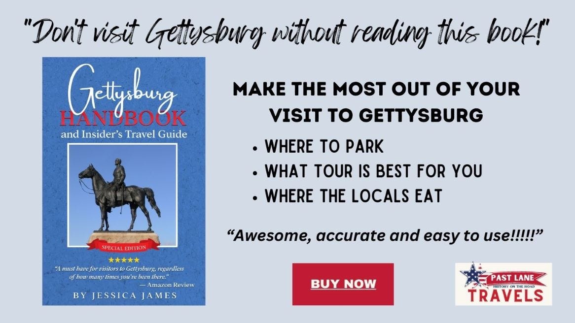 Gettysburg handbook for visitors ad