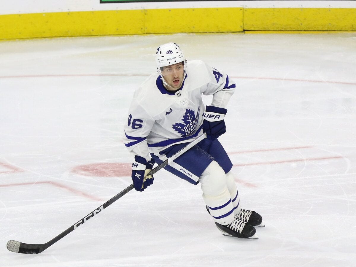 Ilya Lyubushkin Toronto Maple Leafs