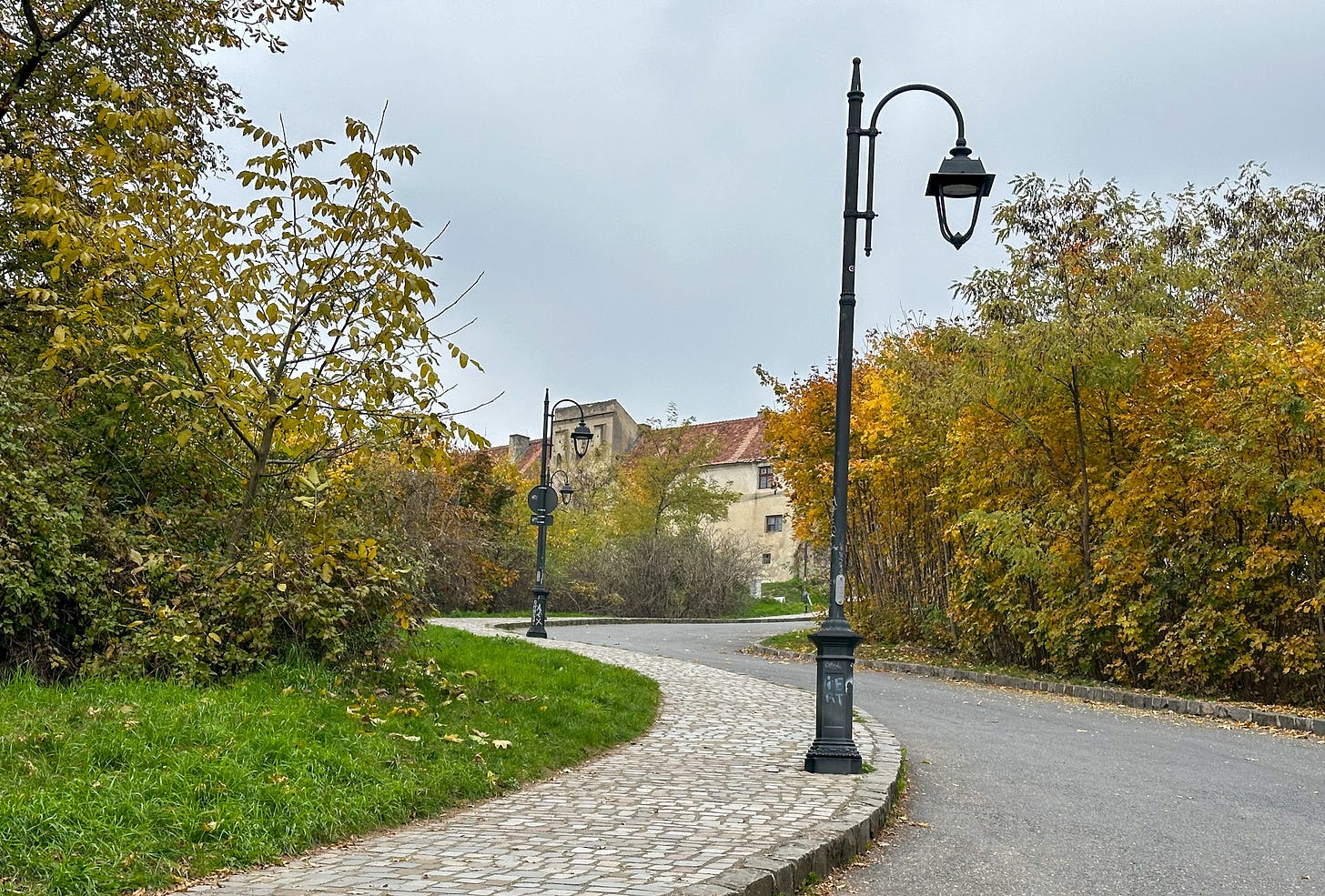 Autumn colors around the Citadel in Brasov