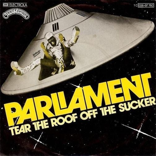 Cover art for Give Up the Funk (Tear the Roof off the Sucker) by Parliament