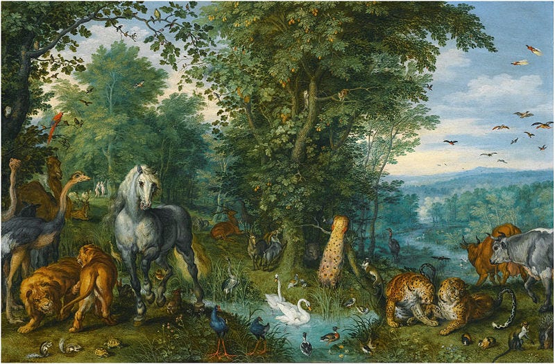 File:Jan Brueghel the Elder - The Garden of Eden with the Fall of Man.jpg