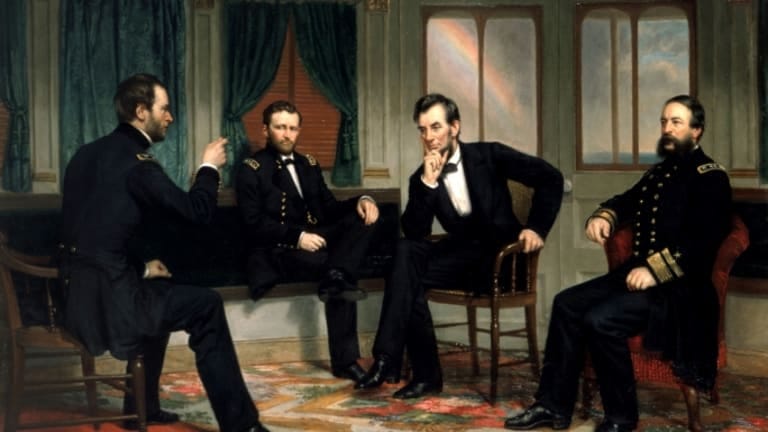 Lincoln, Grant and Sherman Huddle Up, 150 Years Ago - HISTORY