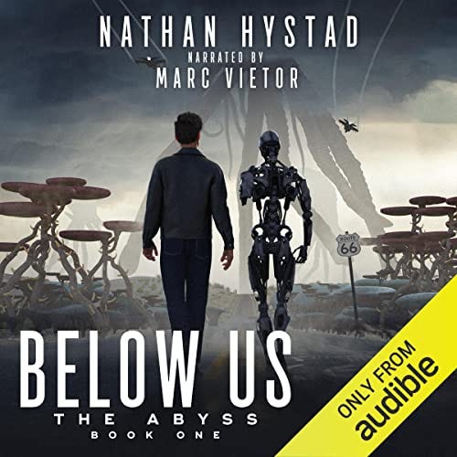 Below Us Audiobook By Nathan Hystad cover art
