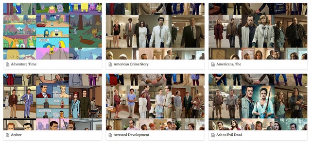 Stable Diffusion - One hundred TV shows : r/StableDiffusion