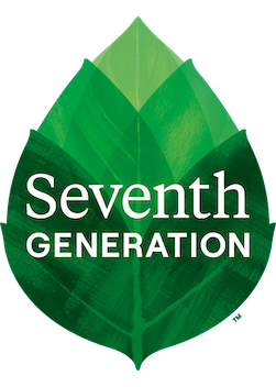 Logo of Seventh Generation soap company. 