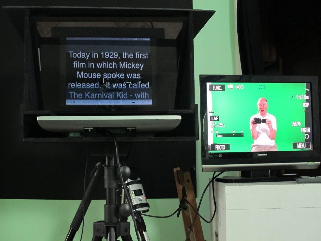 Teleprompter apps