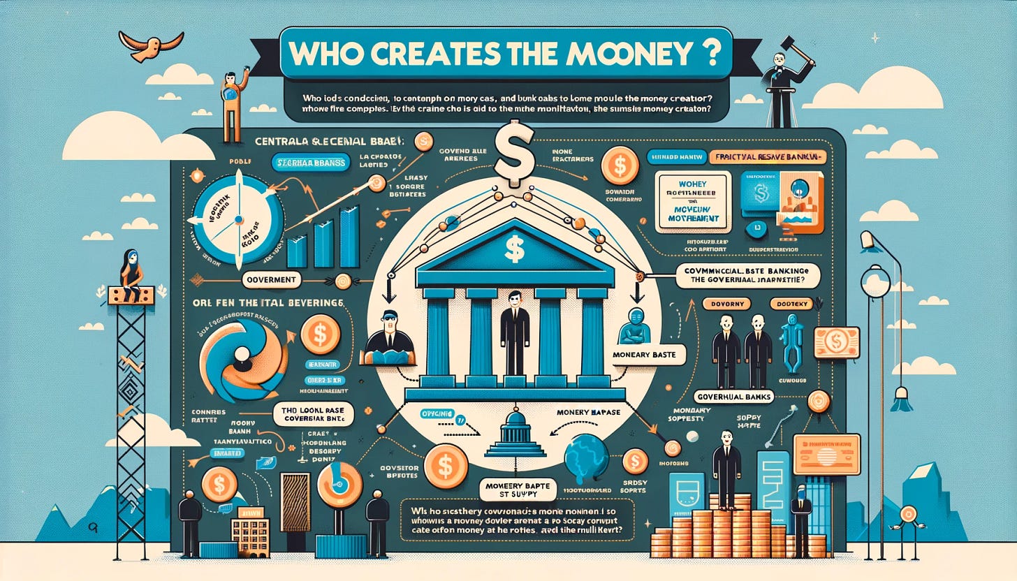 Who Creates the Money