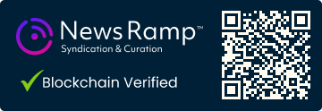 Blockchain Registration, Verification & Enhancement provided by NewsRamp™