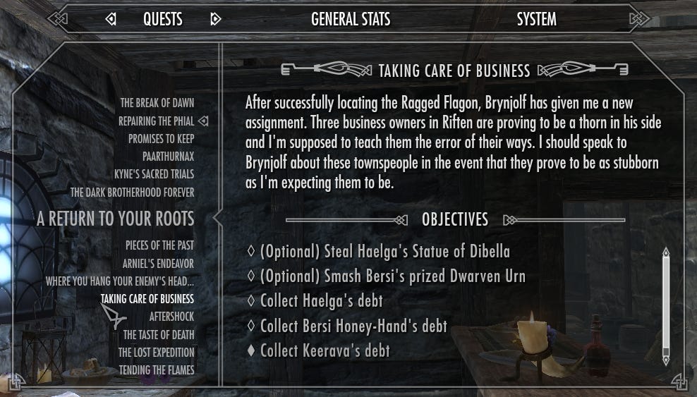 Quests (Skyrim) | Elder Scrolls | Fandom