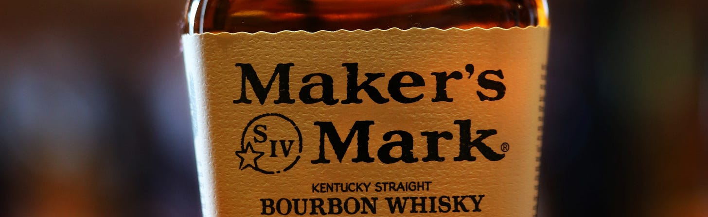 Maker's Mark Bourbon Whiskey