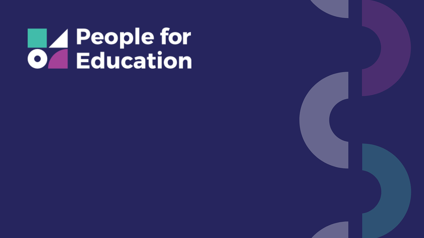 People For Education | Registered Education Charity | Donate Today
