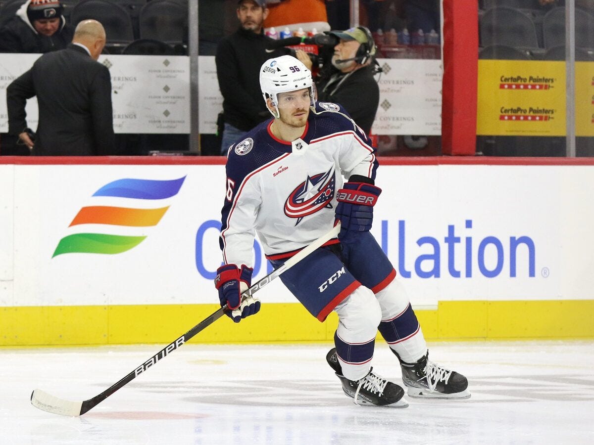 Jack Roslovic Columbus Blue Jackets