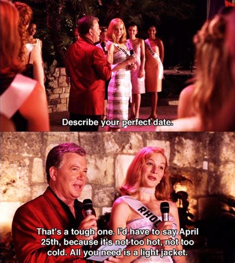 the perfect date 25 april from Miss Congeniality movie