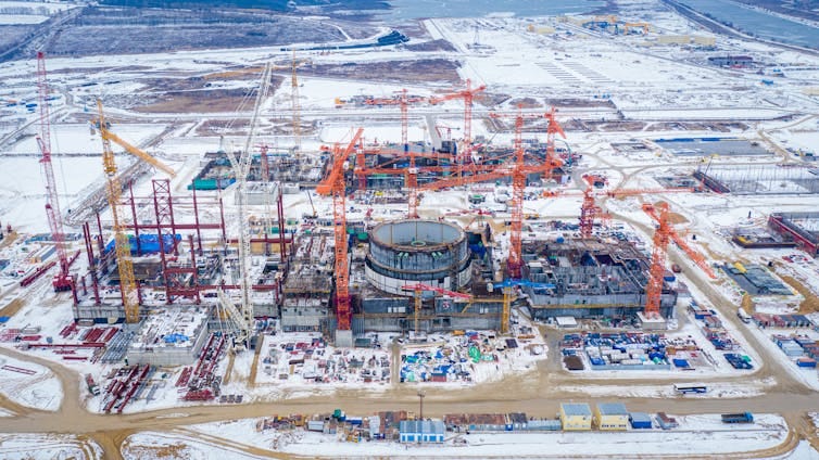 nuclear plant construction